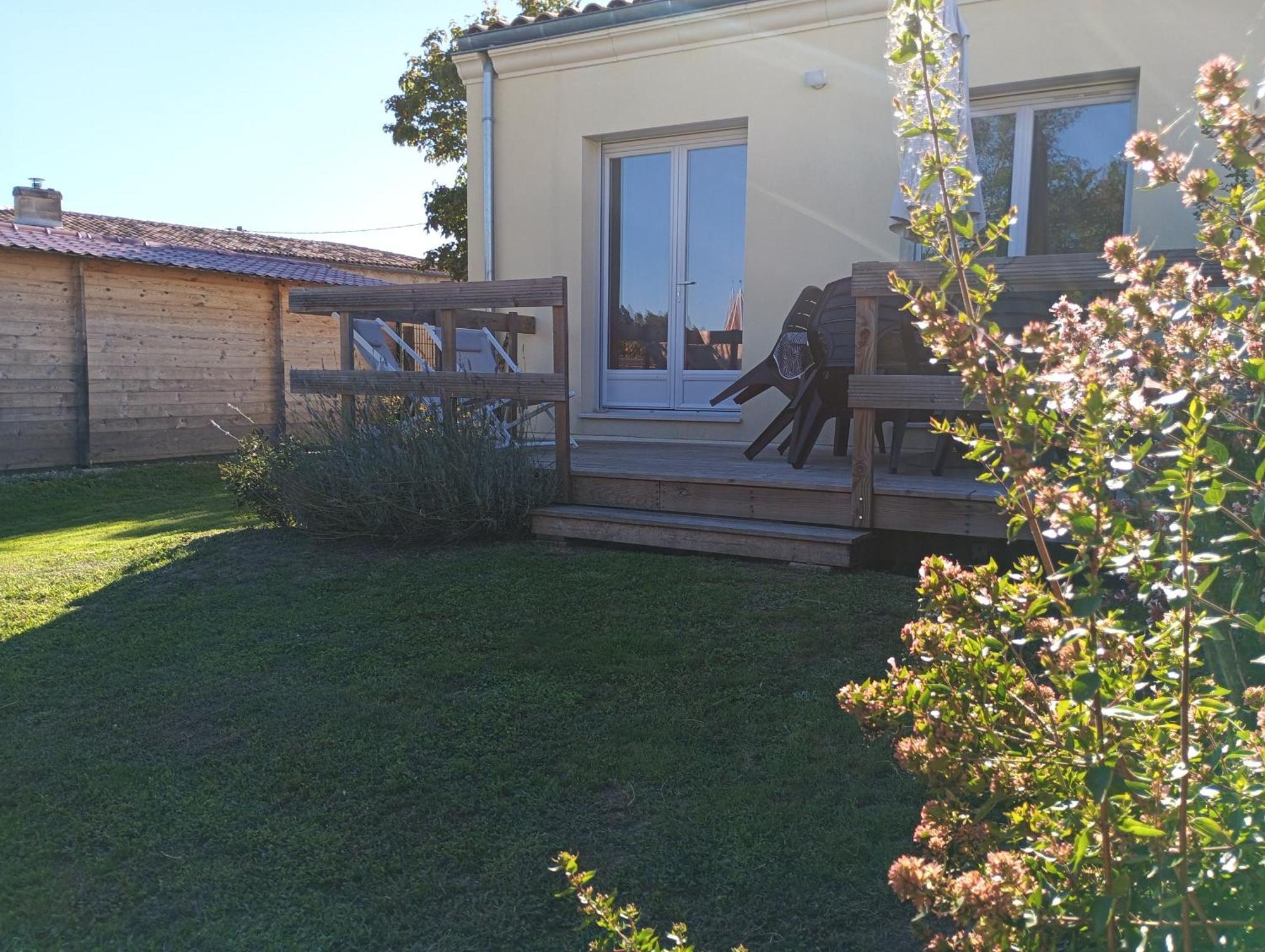 Meuble De Tourisme Classe 3 Etoiles Le Ptit Coin De Soleil - Saint Ciers D'Abzac ภายนอก รูปภาพ